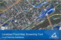 Localized Flood Map Screening Tool
